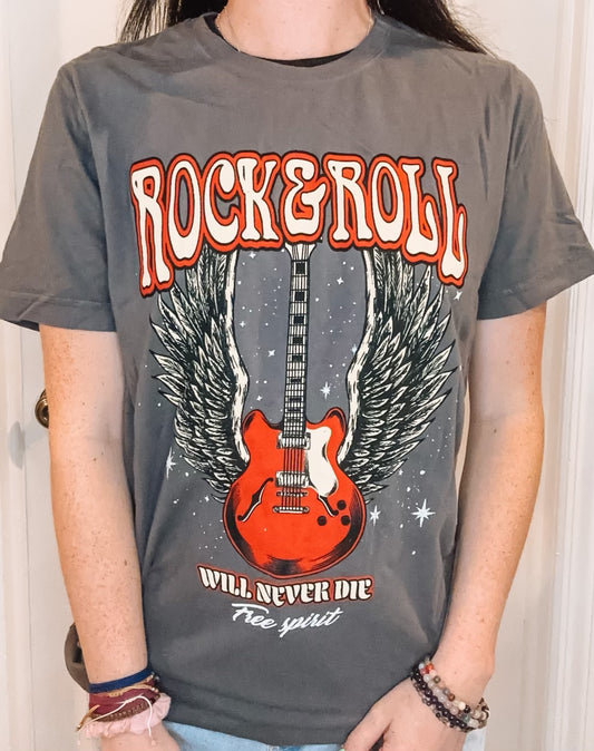Free Spirit Rock and Roll Tee
